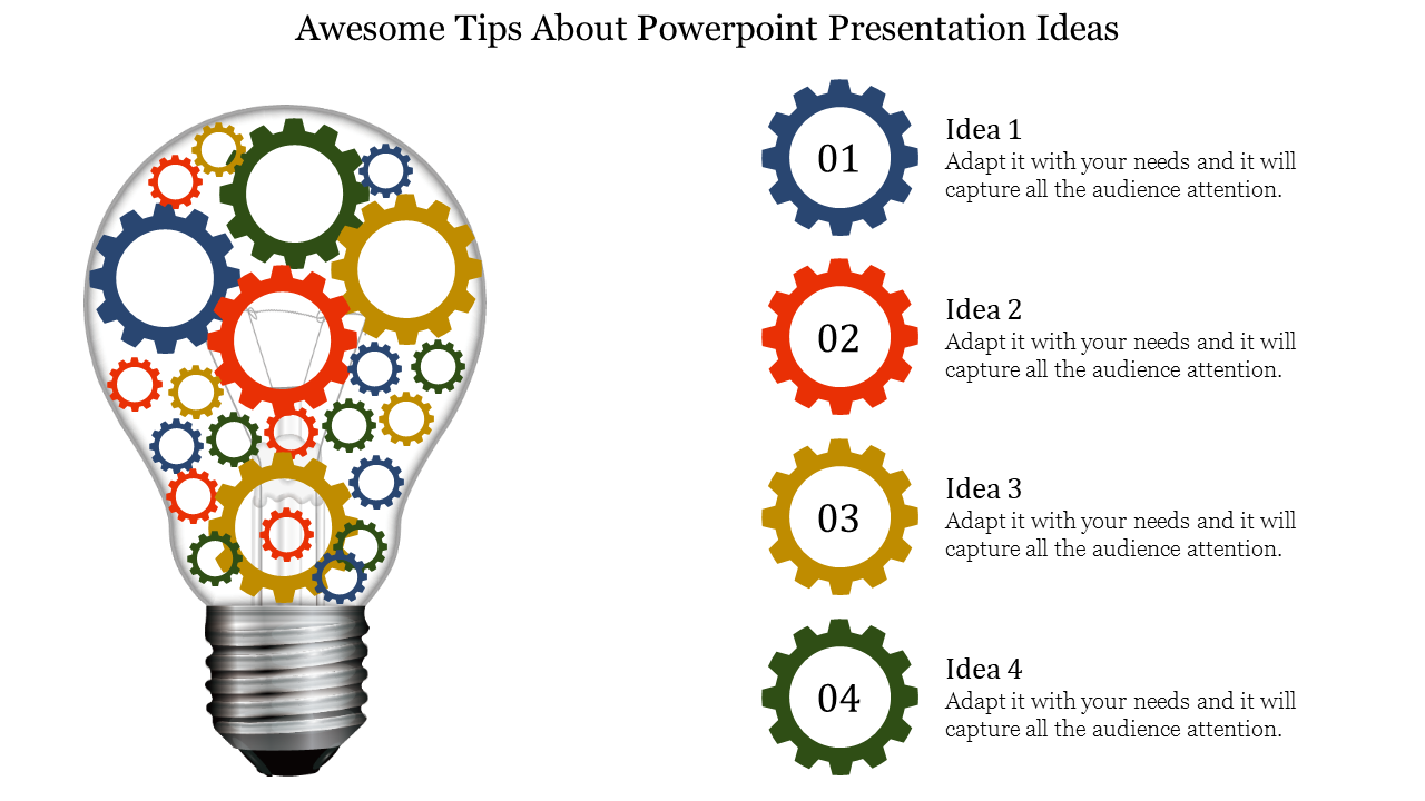 Creative PowerPoint Presentation Ideas Template